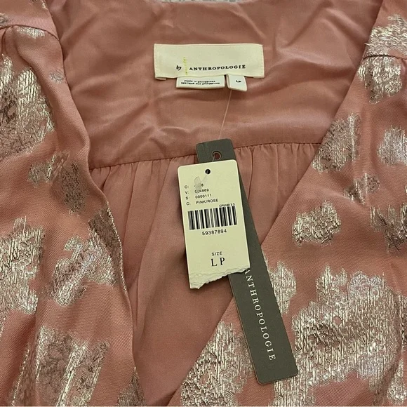 NEW Anthropologie Jolene Jacquard Mini Dress Size LP - Picture 10 of 16